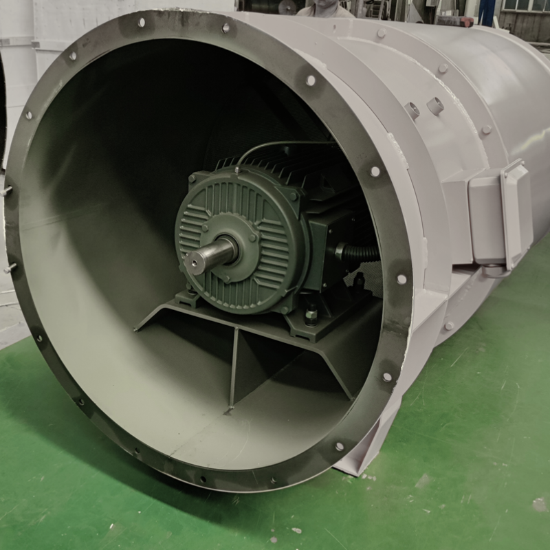 Взрывозащищенный осевой вентилятор: безопасная вентиляция для опасных зон и промышленных объектов