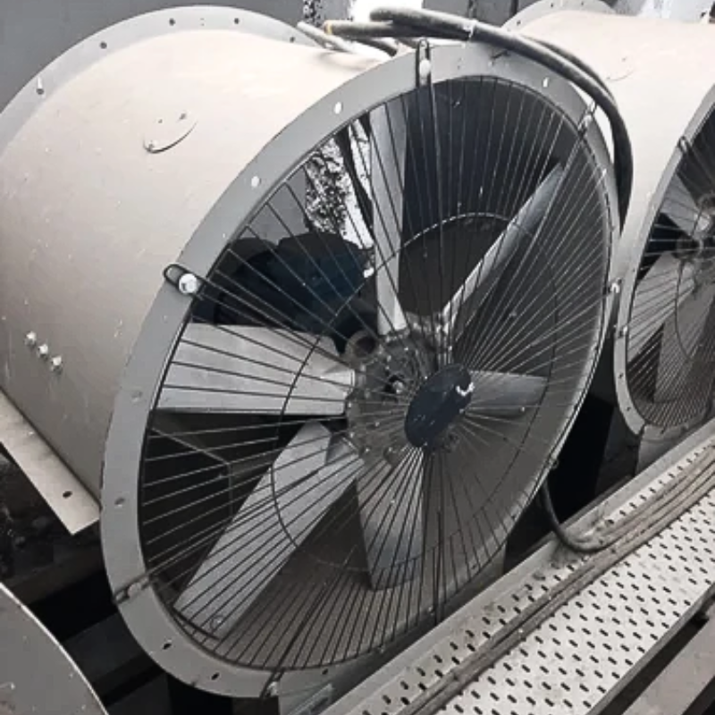 Осевой настенный вентилятор: идеальное решение для промышленной и коммерческой вентиляции