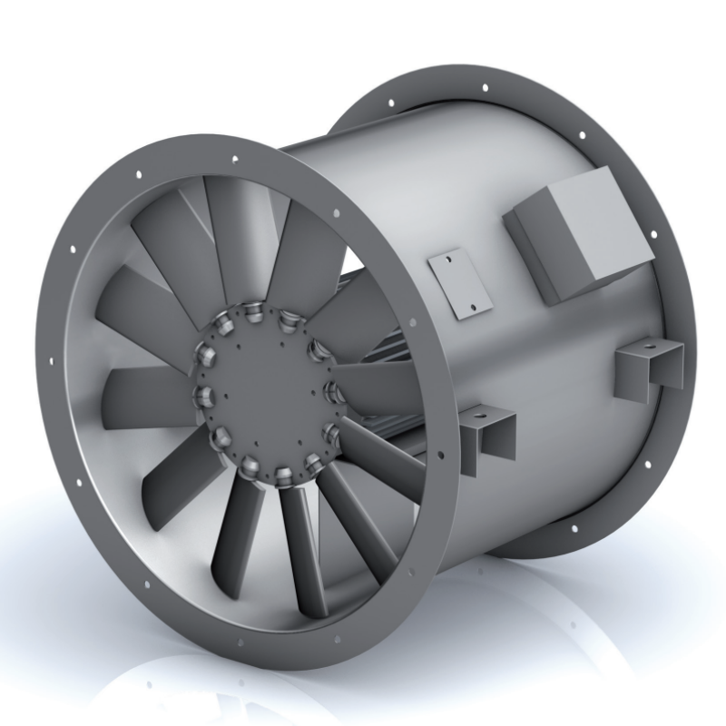 Осевые вентиляторы подпора — инновационное решение для промышленной вентиляции и туннельных систем