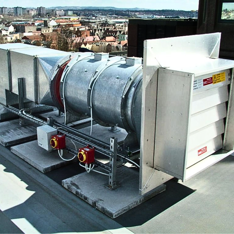 Противодымная защита на высшем уровне: надёжный вентилятор для аварийной вентиляции при пожаре