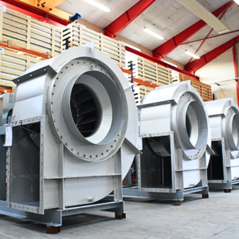 రేడియల్-సెంట్రల్ ఫ్యాన్: పారిశ్రామిక వెంటిలేషన్ వ్యవస్థలకు శక్తివంతమైన మరియు శక్తి-సమర్థవంతమైన పరిష్కారం