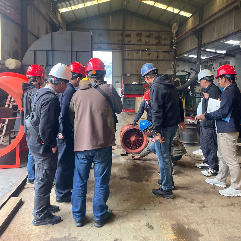 Филиппинские партнёры посетили наш завод: готовится крупный заказ на туннельные вентиляторы промышленного назначения