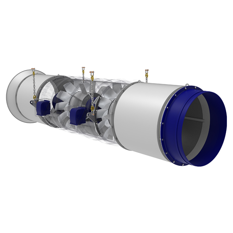 Туннельные промышленные вентиляторы — эффективное решение для безопасной вентиляции транспортных тоннелей