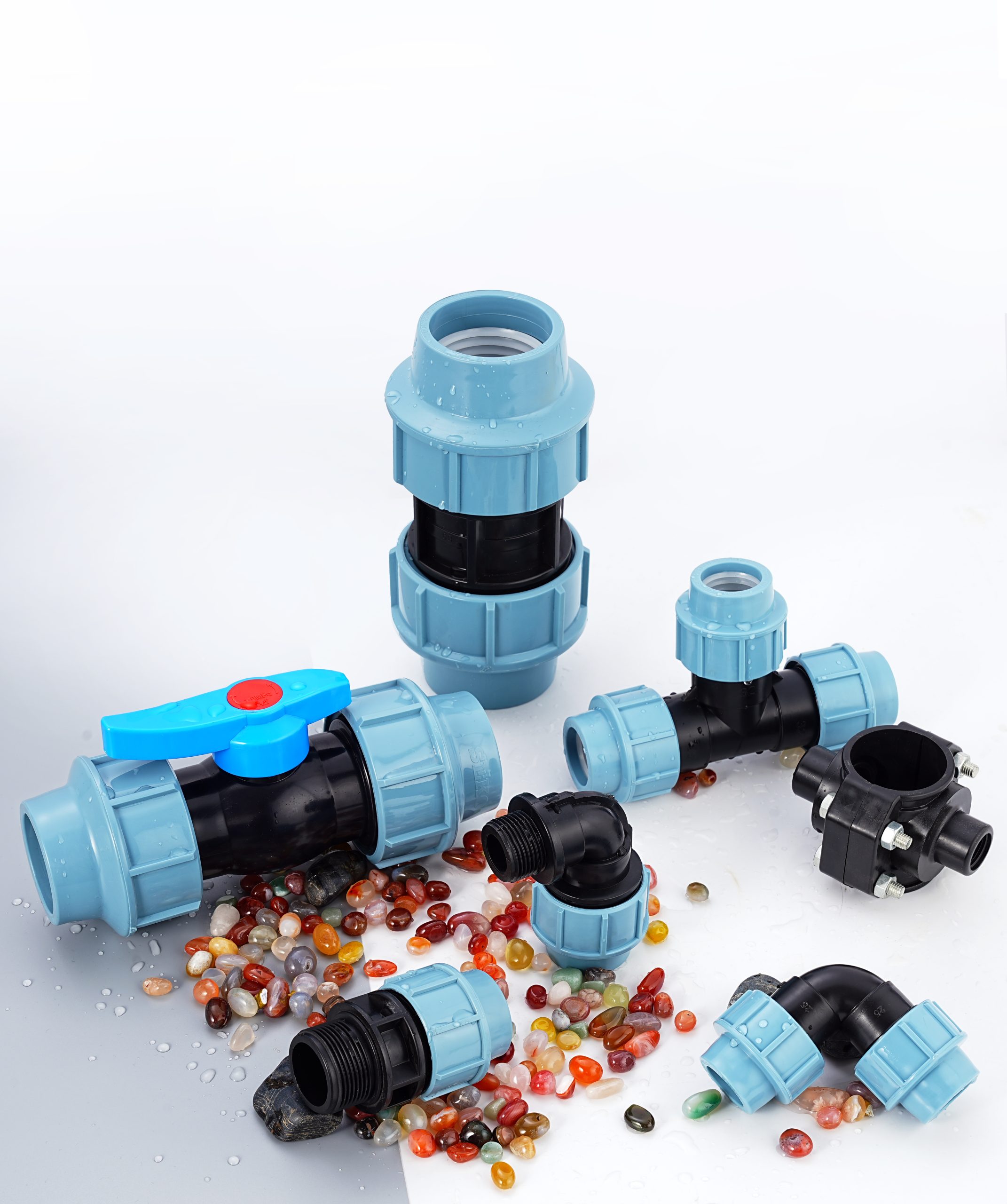 PP COMPRESSION FITTINGS