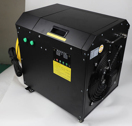 Промышленный интеллектуальный электрический нагреватель из нержавеющей стали для теплиц с автоматическим регулированием температуры и ребрами для теплопроводности