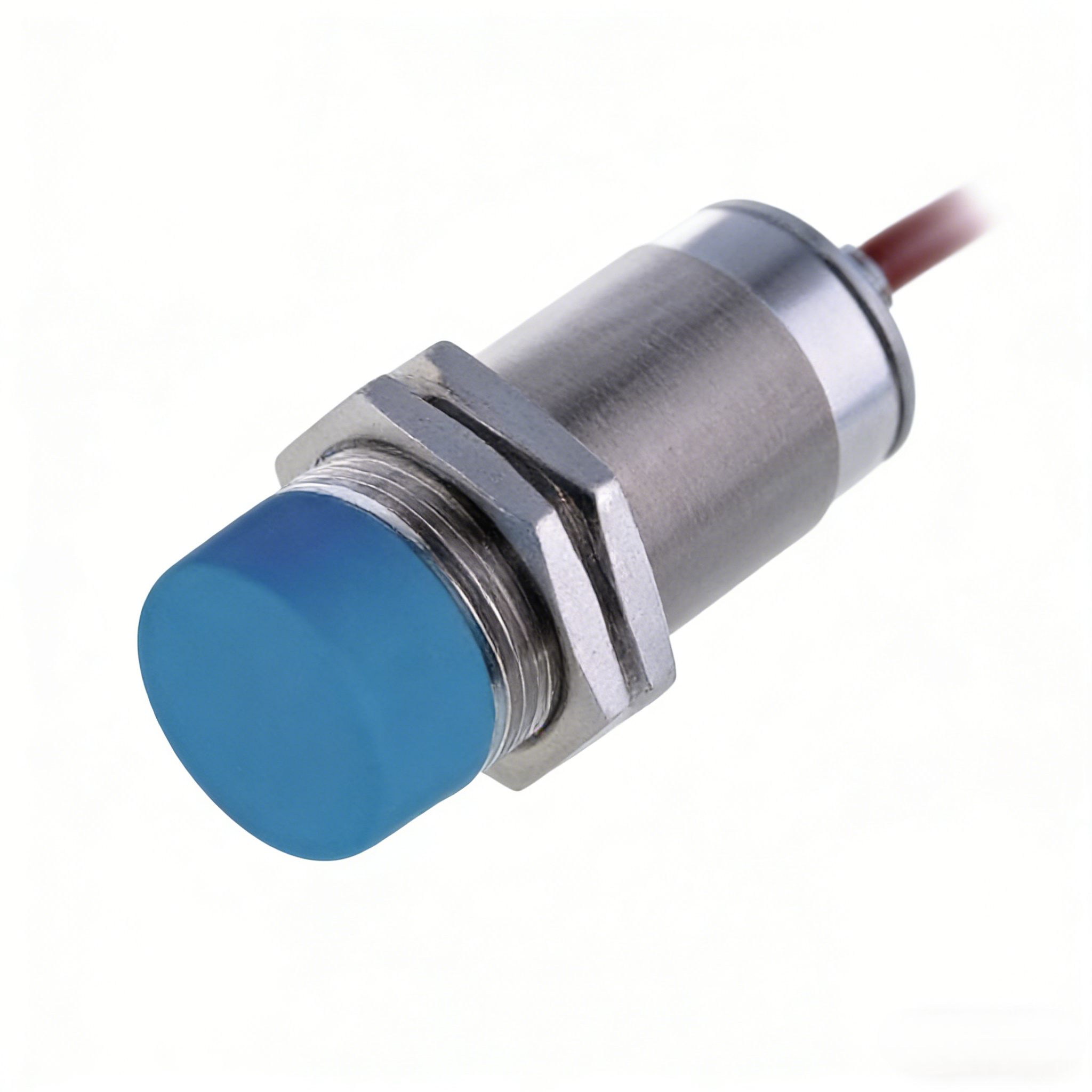 IS-18B/30B Универсальный стандартный цилиндрический индуктивный датчик с резьбой M18, 10–30 В постоянного тока, трехпроводной индуктивный переключатель