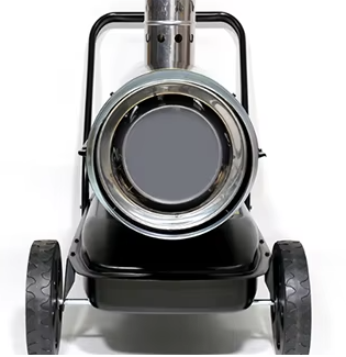 135 кВт портативный дизельный обогреватель для тяжелых условий эксплуатации Промышленный принудительный воздушный обогреватель Быстрый нагрев Строительные площадки Гаражи 220 В PLC Подшипник