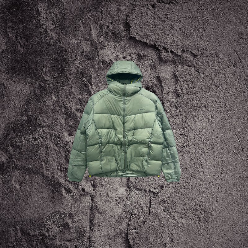 AW26-27 Мужская тканевая пуховая куртка