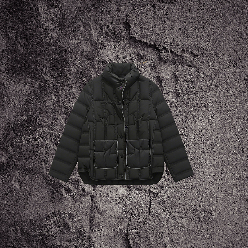 AW27-28 Женская хлопковая куртка из ткацкой ткани