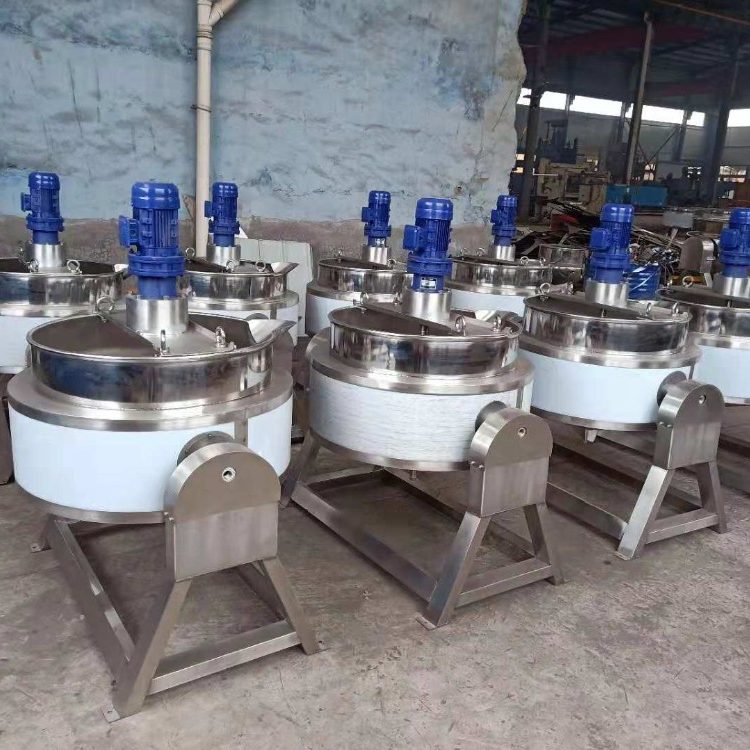 Настраиваемый котел с рубашкой, перемешивающим устройством и теплоизоляционным слоем – Прямые продажи с завода, надёжно!