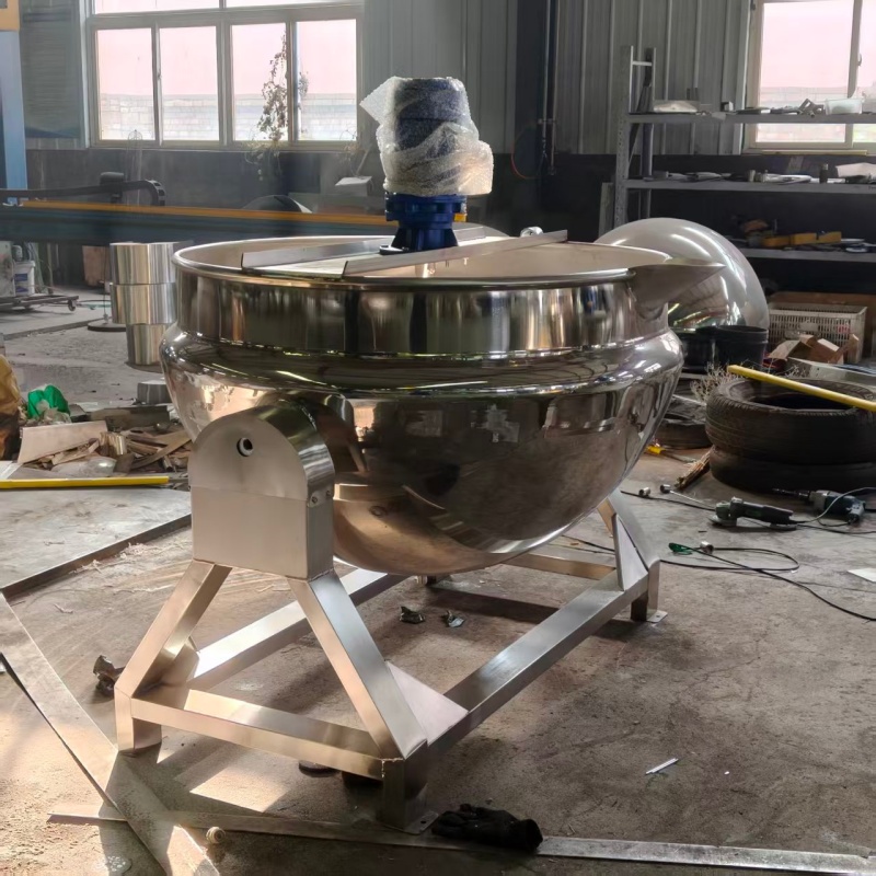 Настраиваемый паровой котел с рубашкой, опрокидывающийся, с перемешиванием – прямые продажи с завода с десятилетней историей – выбор качества!