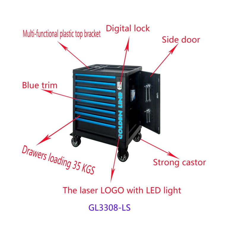 GL3308-LS - 8 оснащён электронным замком22 - Jiangsu Goldenline Intelligent Equipment Co., Ltd.