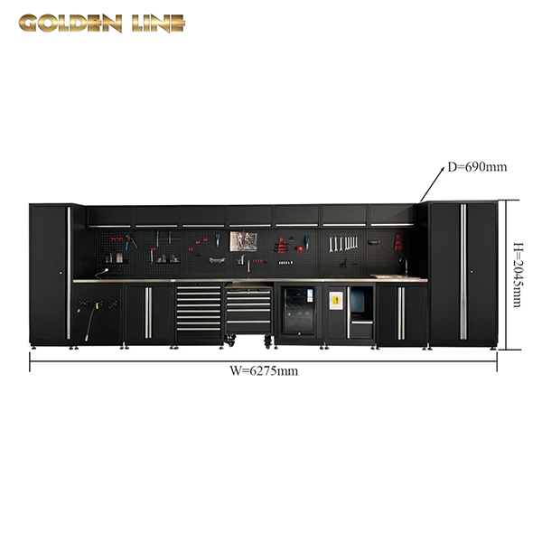 G LG8000A Углубленная версия 650-мм многофункциональный комбинированный шкаф для хранения инструментов в гараже - Jiangsu Goldenline Intelligent Equipment Co., Ltd.