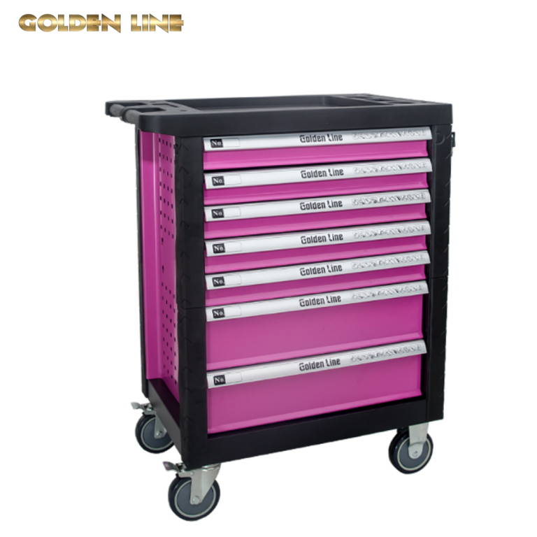 GL3107 classic 7 ящик инструментов с инструментами на колёсах - Jiangsu Goldenline Intelligent Equipment Co., Ltd.