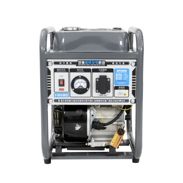 Портативный бензиновый генератор с открытой рамой