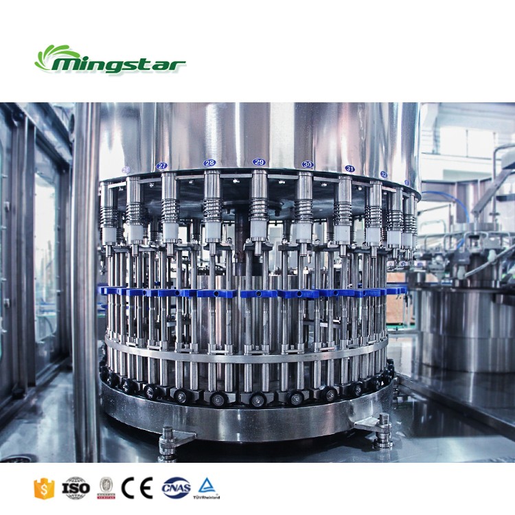 Мингстар CGF32-32-8 Машина для розлива воды в бутылки малого масштаба завода по розливу воды автоматическая 15000BPH самая дешевая пластиковая машина для розлива воды в бутылки малого масштаба