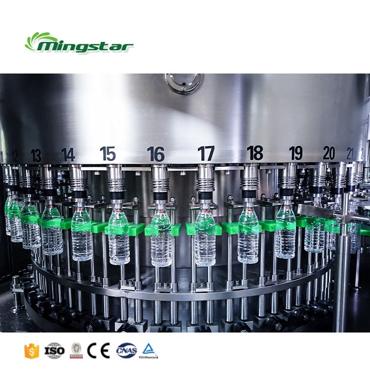 CGF40-40-10 18000 маленькая бутылка bph 3 в 1 машина для розлива питьевой чистой воды машины для розлива жидкостей по бутылкам