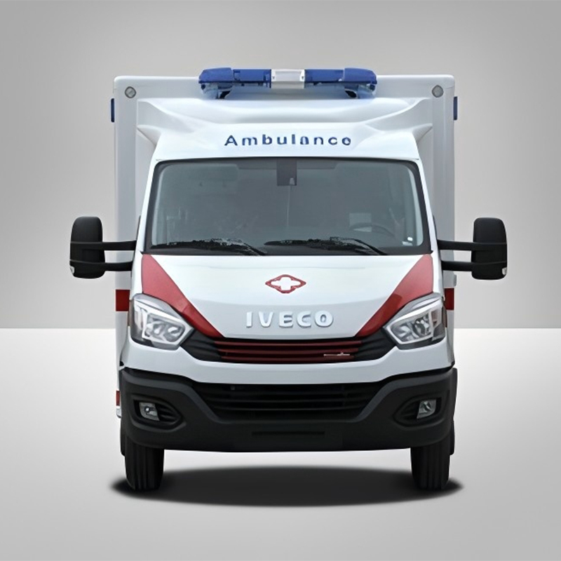 APK Автомобиль скорой помощи Nanjing Iveco с кузовом фургонного типа и дизельным двигателем с АКПП