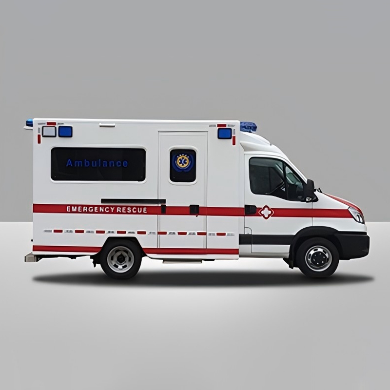 APK Автомобиль скорой помощи Nanjing Iveco с кузовом фургонного типа и дизельным двигателем с АКПП