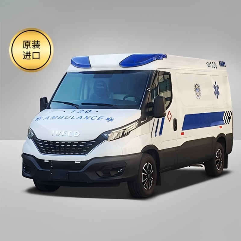 APK Дизельный автомобиль скорой помощи Iveco с высокой крышей и автоматической коробкой передач