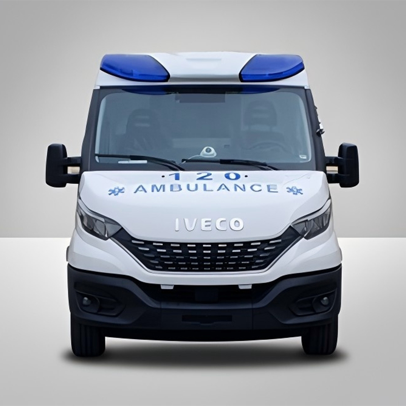 APK Дизельный автомобиль скорой помощи Iveco с высокой крышей и автоматической коробкой передач