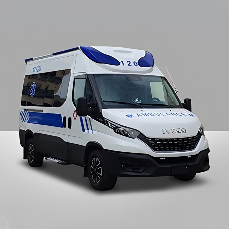 APK Дизельный автомобиль скорой помощи Iveco с высокой крышей и автоматической коробкой передач