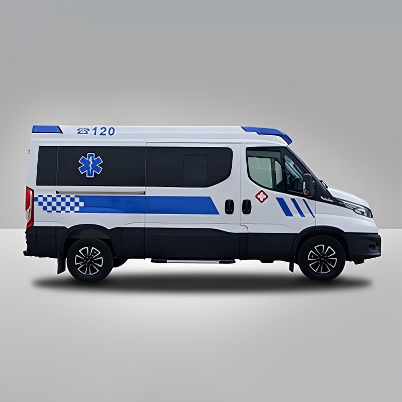 APK Дизельный автомобиль скорой помощи Iveco с высокой крышей и автоматической коробкой передач