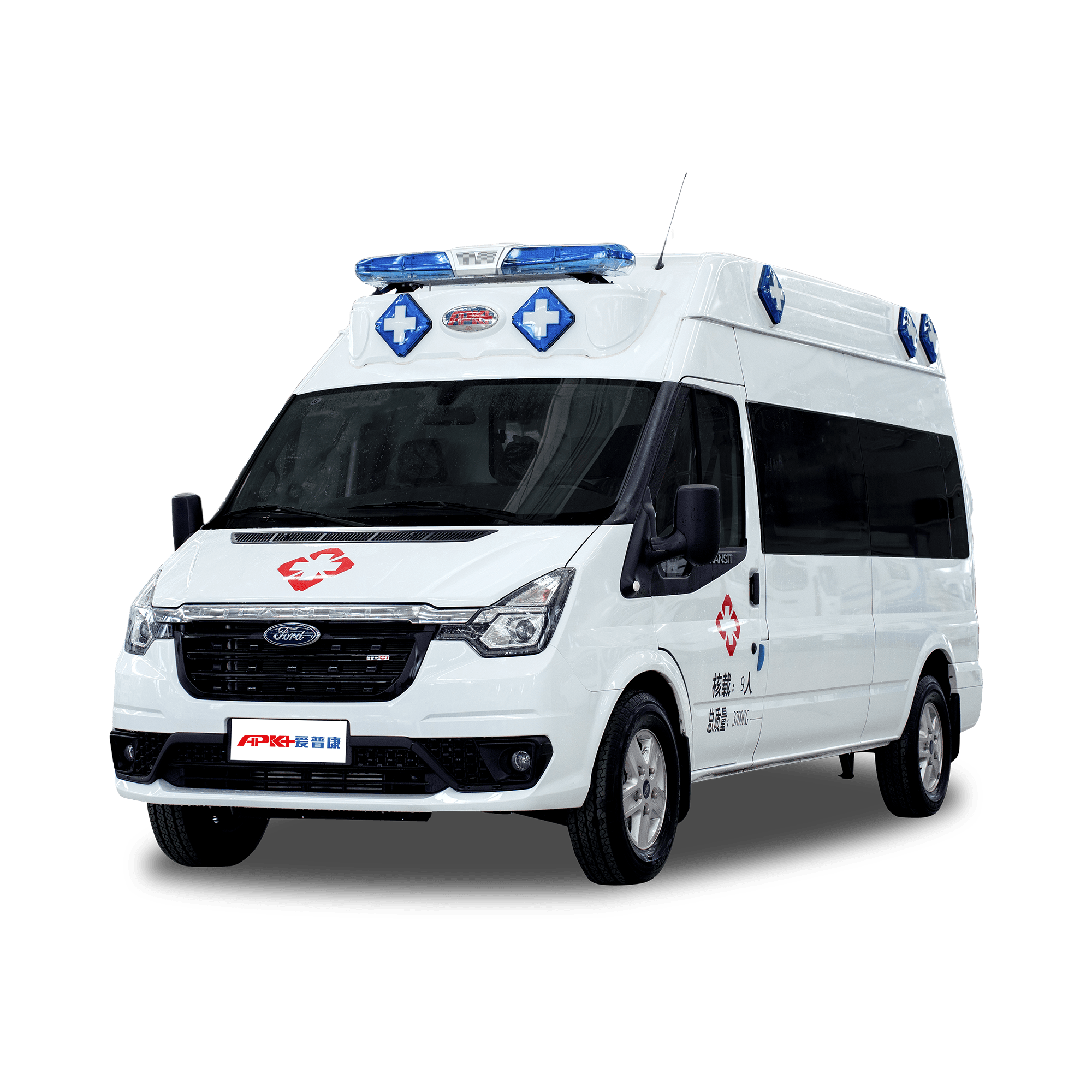 APK5040XJH05  (Скорая помощь APK для Ford Transit V348 Серияя длинной оси)