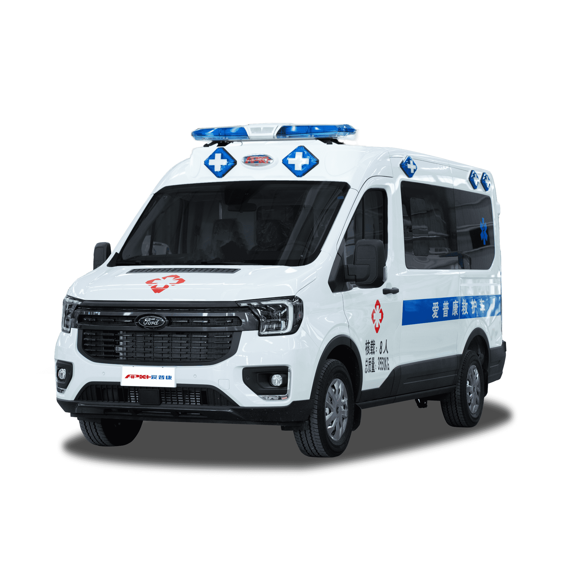 APK5040XJH2316GL (Скорая помощь APK Ford Transit V363 Серия центральной оси)