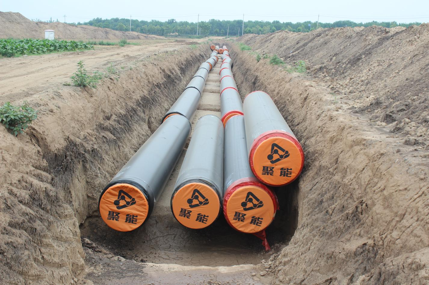 Теплоизоляционные трубы для прямой прокладки под землей компании Shandong Juneng Holding Group Co., Ltd. снова модернизированы: сборные теплоизоляционные трубы для прямой прокладки под землей с уменьшением внутреннего сопротивления