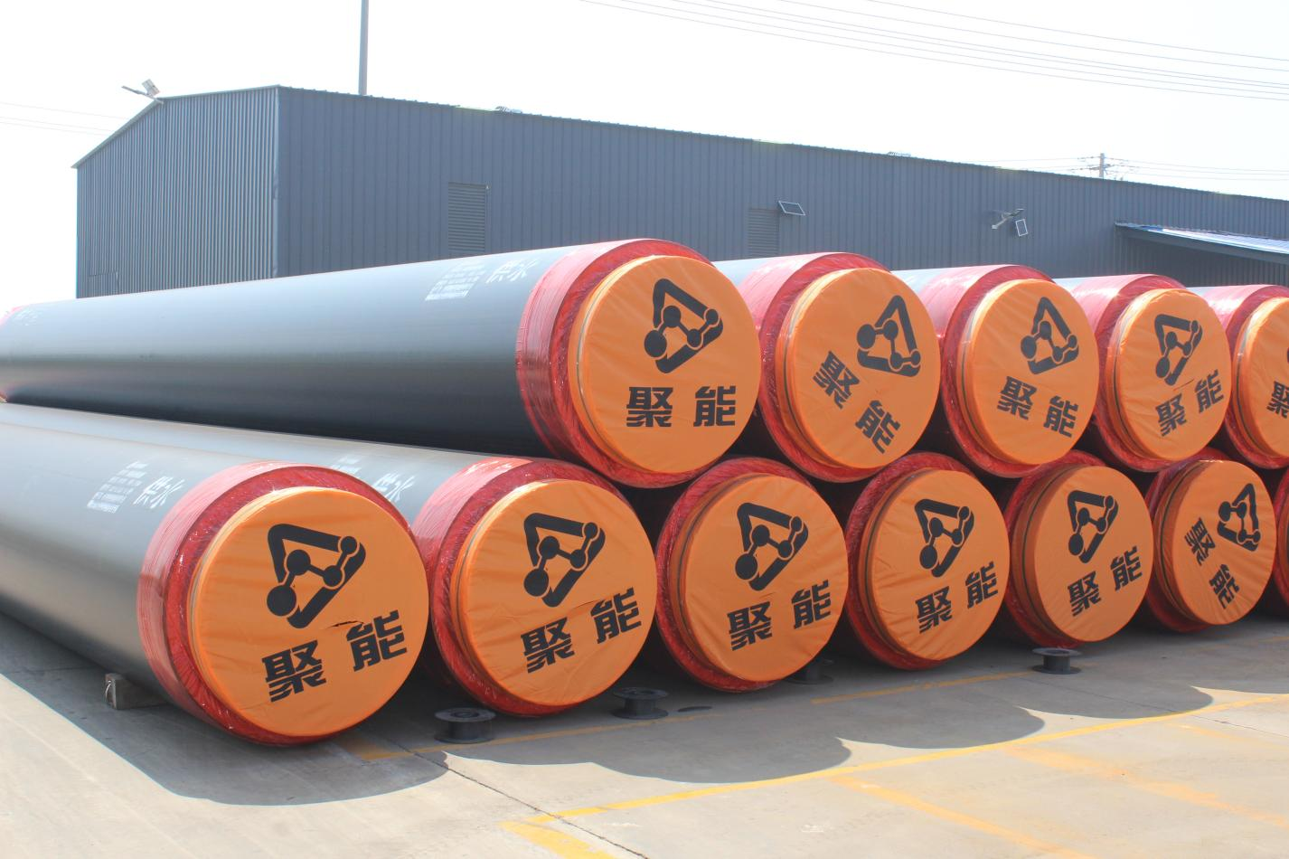 Теплоизоляционные трубы для прямой прокладки под землей компании Shandong Juneng Holding Group Co., Ltd. снова модернизированы: сборные теплоизоляционные трубы для прямой прокладки под землей с уменьшением внутреннего сопротивления
