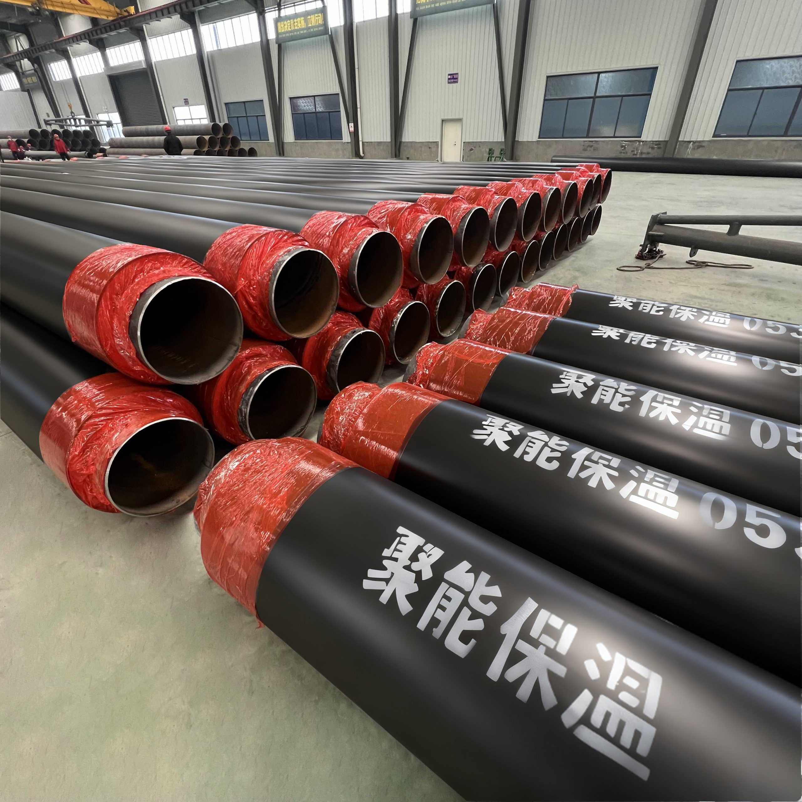 Сборные подземные трубы для горячего водоснабжения