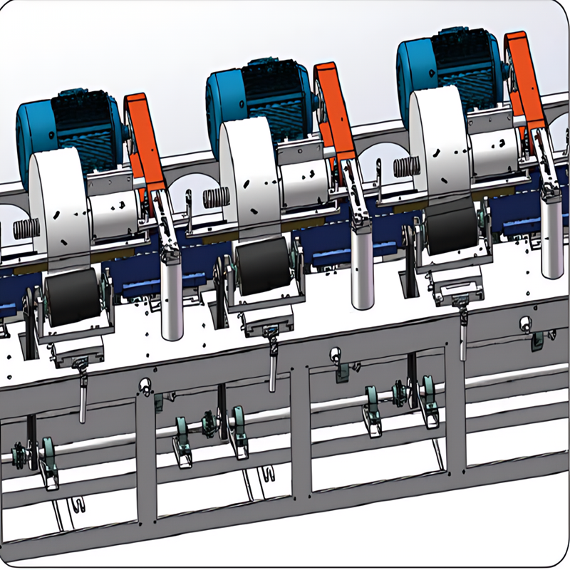 GF-003 Высокоскоростная автоматическая шлифовальная машина с чпу для обработки металла