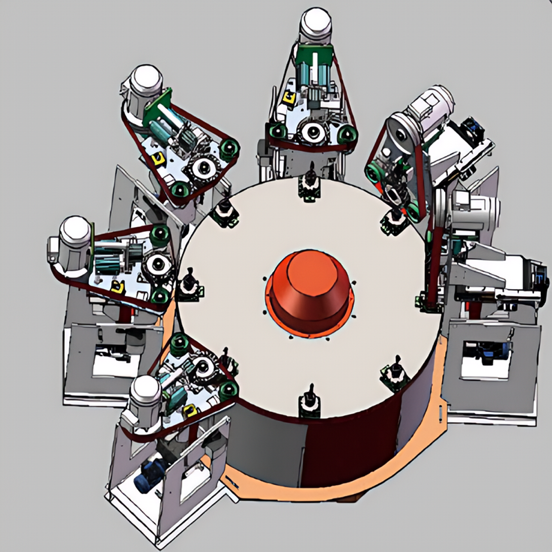 GF-009 Автоматическая машина для шлифования и полировки металлических деталей с высокоскоростным шпинделем