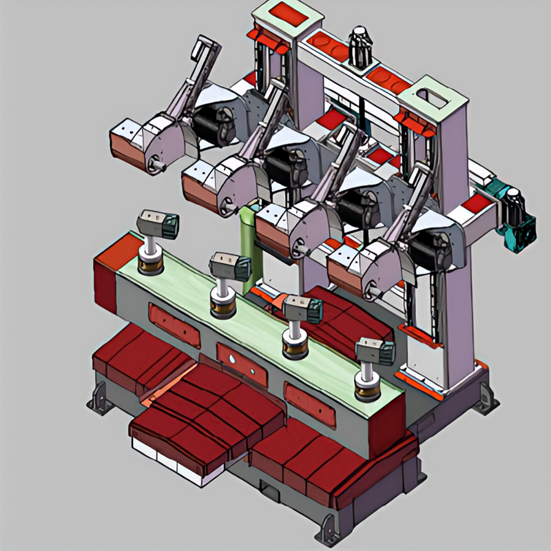 GF-010 Высокоскоростная 6- осевая машина с чпу для автоматической шлифовальной обработки металлических клапанов