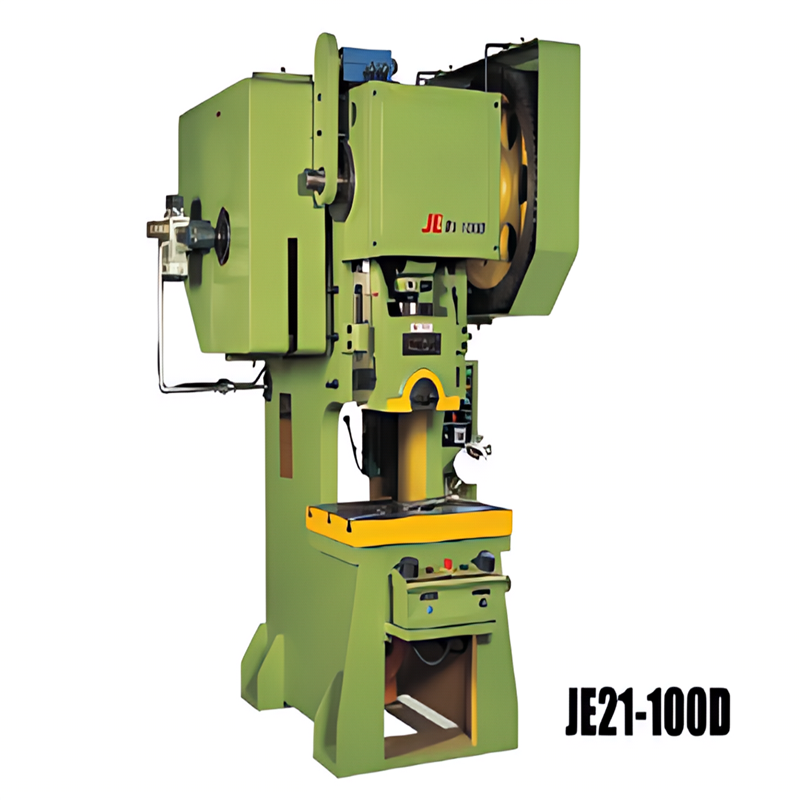 JE 21 серия экономичных открытых передних прессов с горизонтальным коленвалом с неподвижным слоем.