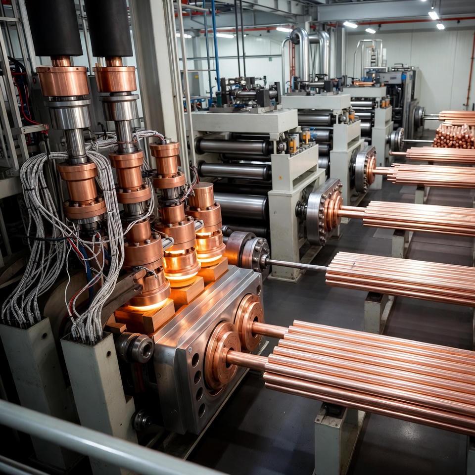 астущий глобальный спрос на медь открывает возможности для линий производства медных прутков