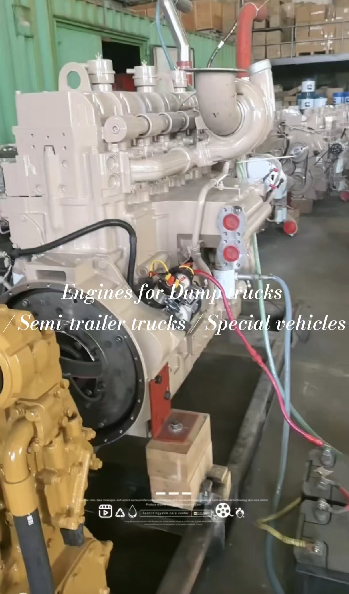 Engines for Dump trucks / Semi-trailer trucks / Special vehicles