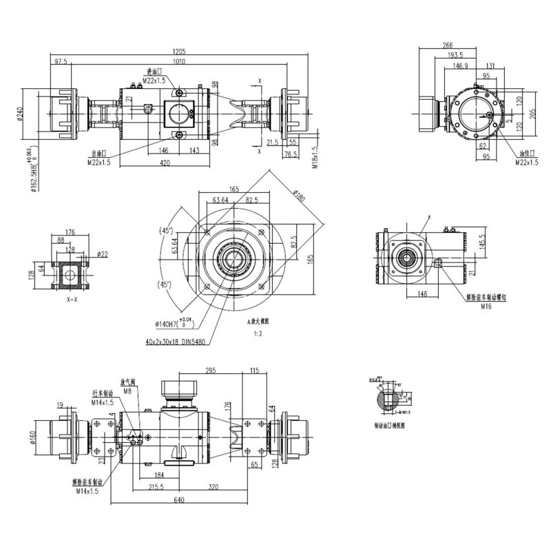 Ведущий мост SD1010