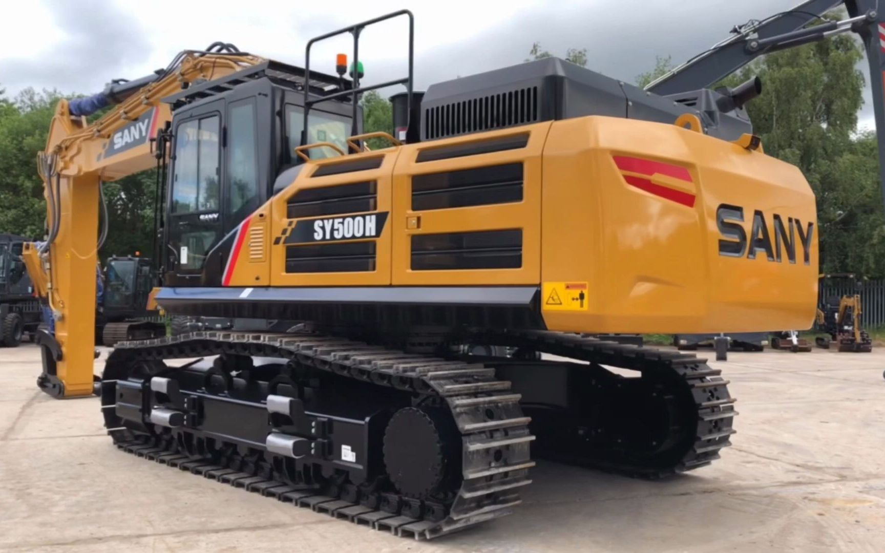 Экскаватор Sany 500: цена, технические характеристики и отзывы