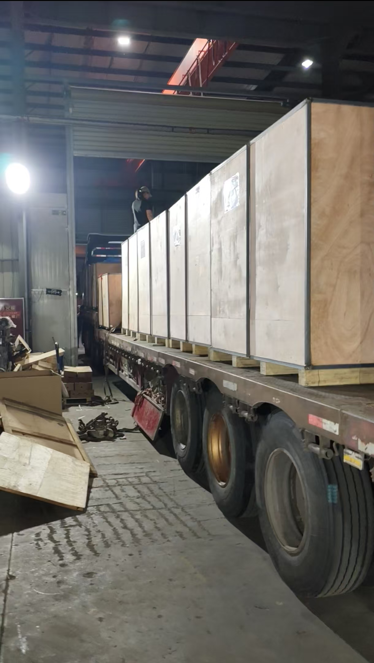 Load trucks through the night to ensure on-time product loading & delivery