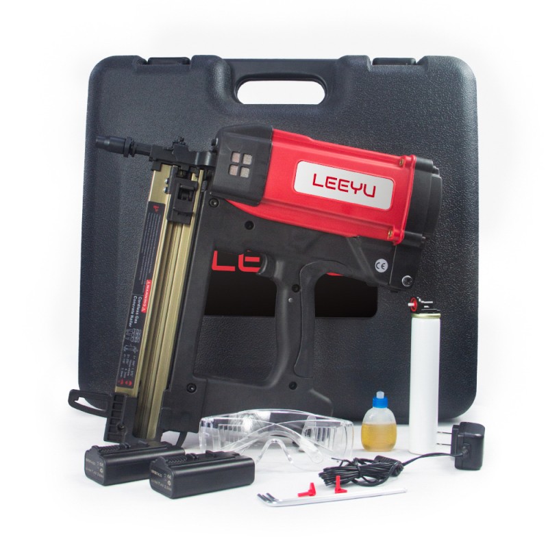 Прочный беспроводной гвоздодер с питанием от литиевой батареи для бетона и дерева Прямое обслуживание OEM ODM на заводе сочетает надежность и мобильность для строительных работ
