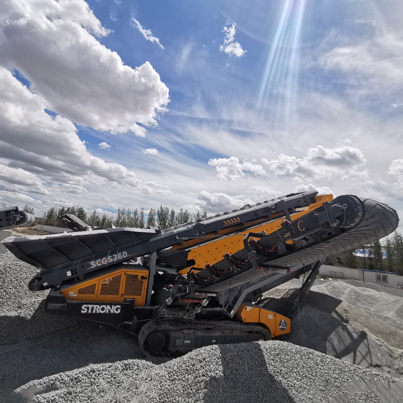 Гусеничная мобильная сортировочная установка SS360C
