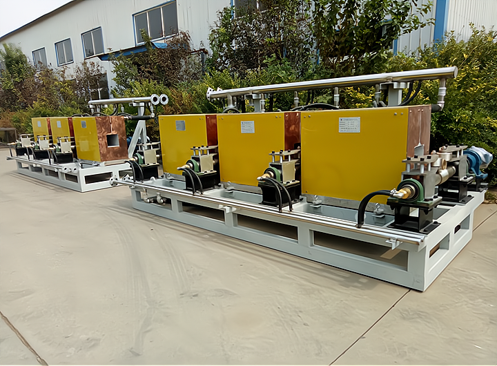 Комплексное оборудование для нагрева стальных заготовок и прокатки арматуры