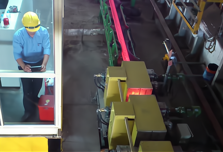 Комплексное оборудование для нагрева стальных заготовок и прокатки арматуры