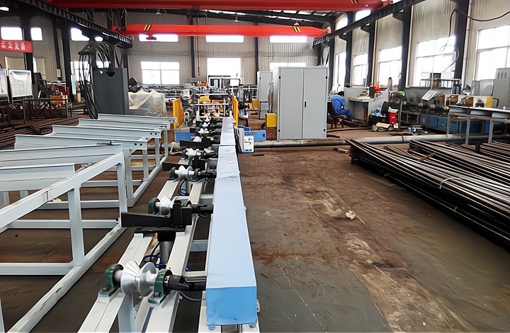 Линия термической обработки ветровых болтов