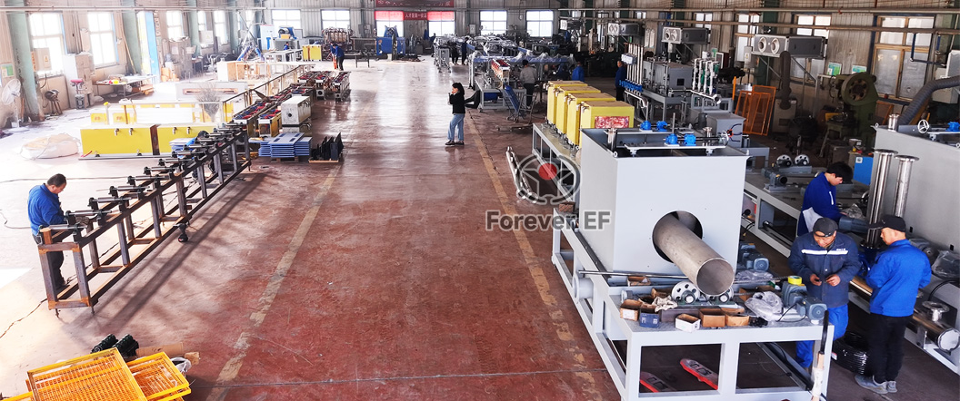 大直径管材设备装配