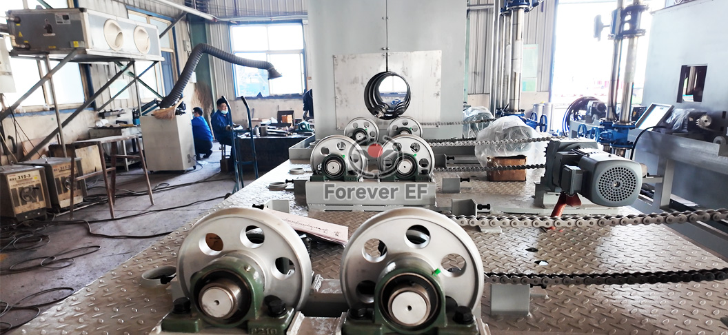 大直径管材设备装配2