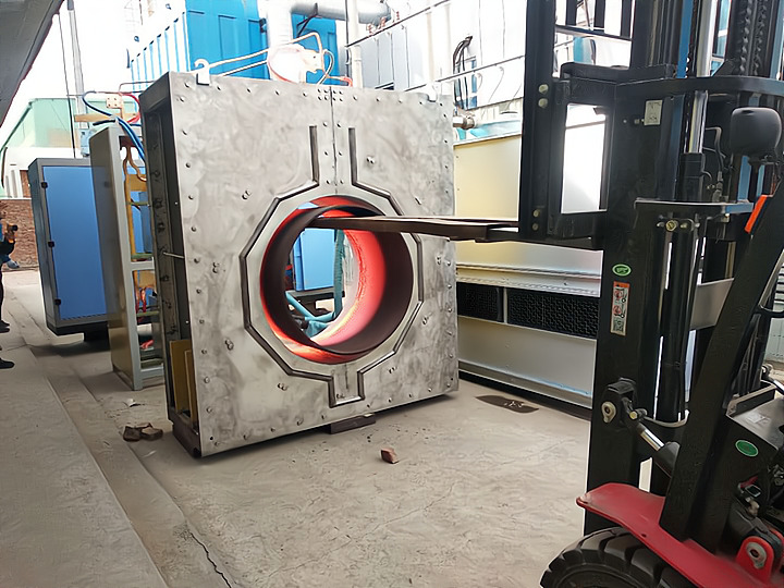 Система индукционного нагрева для термического расширения труб из нержавеющей стали