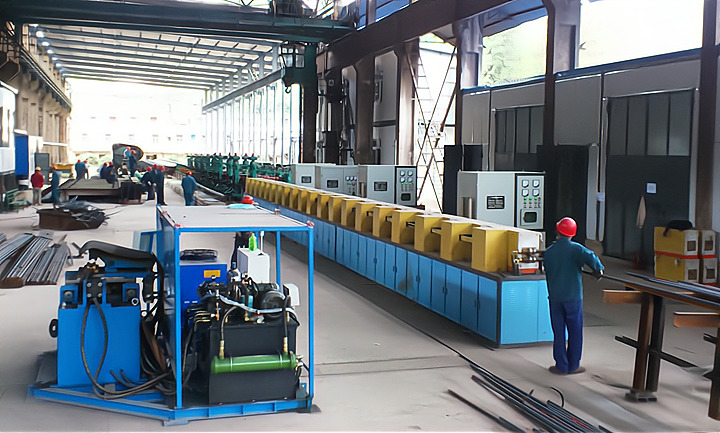 Какие особенности имеет индукционное оборудование для нагрева рифлёной арматуры?